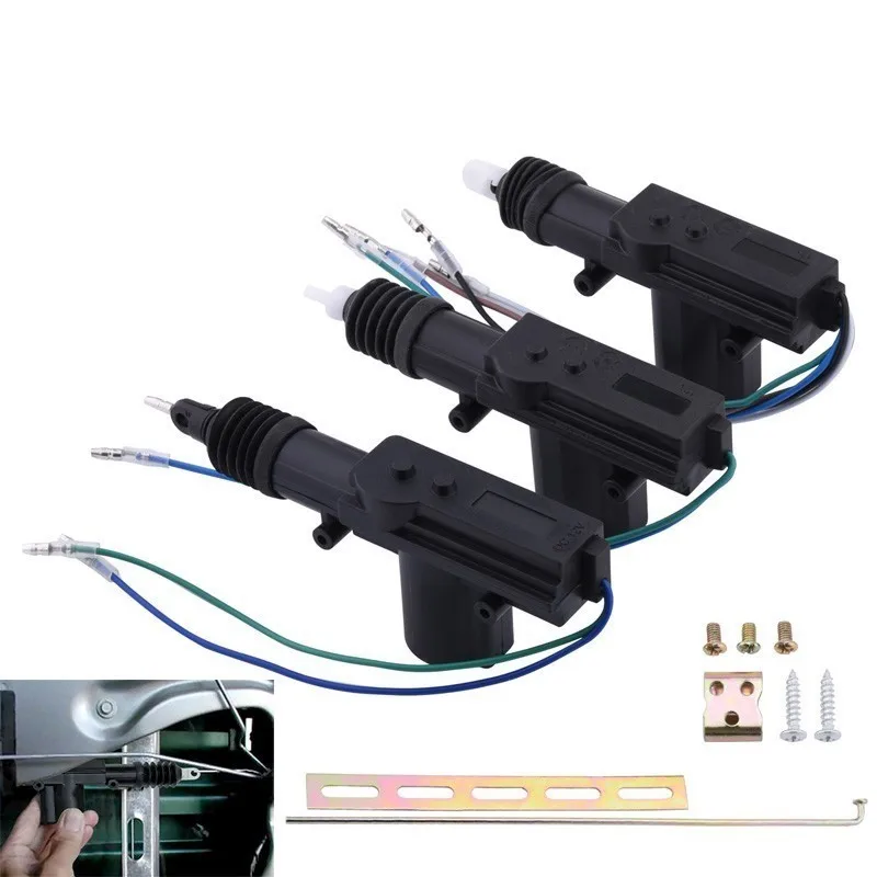 SPEEDWOW 12 V سيارة المركزي محرك المُشغل الإلكتروني لقفل الباب المحرك واحد بندقية نوع قفل أبواب مركزي معدات موتور سيارة السيارات نظام قفل SPEEDWOW 12 V سيارة المركزي محرك المُشغل الإلكتروني لقفل الباب المحرك واحد بندقية نوع قفل أبواب مركزي معدات موتور سيارة السيارات نظام قفل