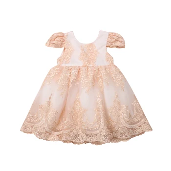 

Pudcoco Toddler Kids Baby Girls Sleeveless Lace Princess Dress Bow Party Pageant Wedding Dresses Clothes