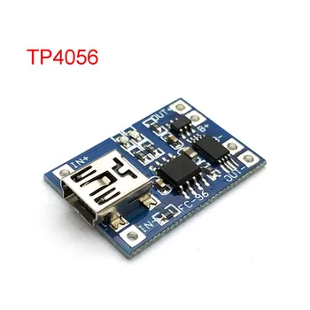 

5V 1A MINI USB 18650 Lithium Battery Charging Board Charger Module+Protection Dual Functions TP4056