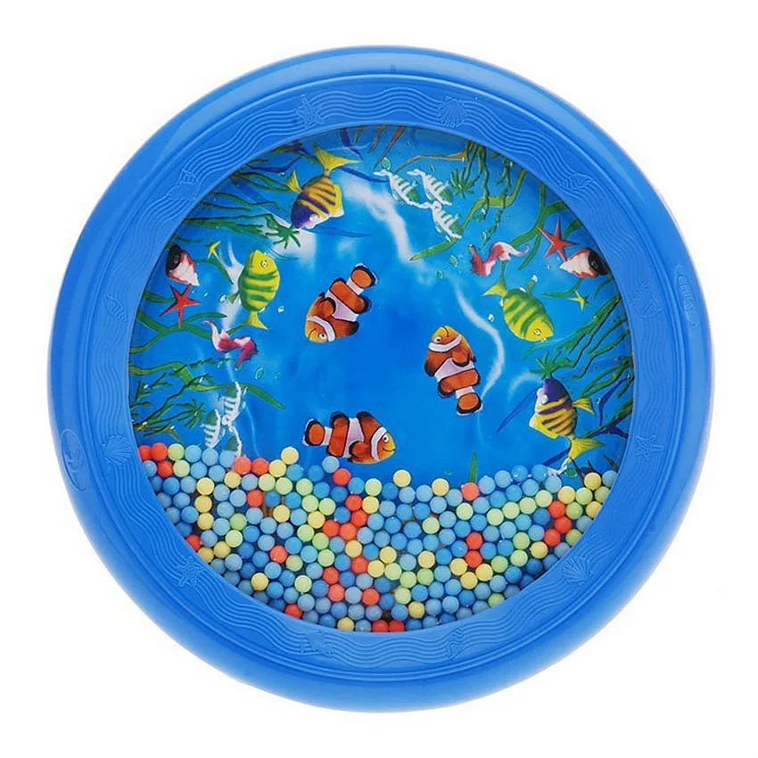 

Ocean Wave Bead Drum Gentle Sea Sound Musical instruments Educational Toy for children Baby darbuka music instrument toys Kid