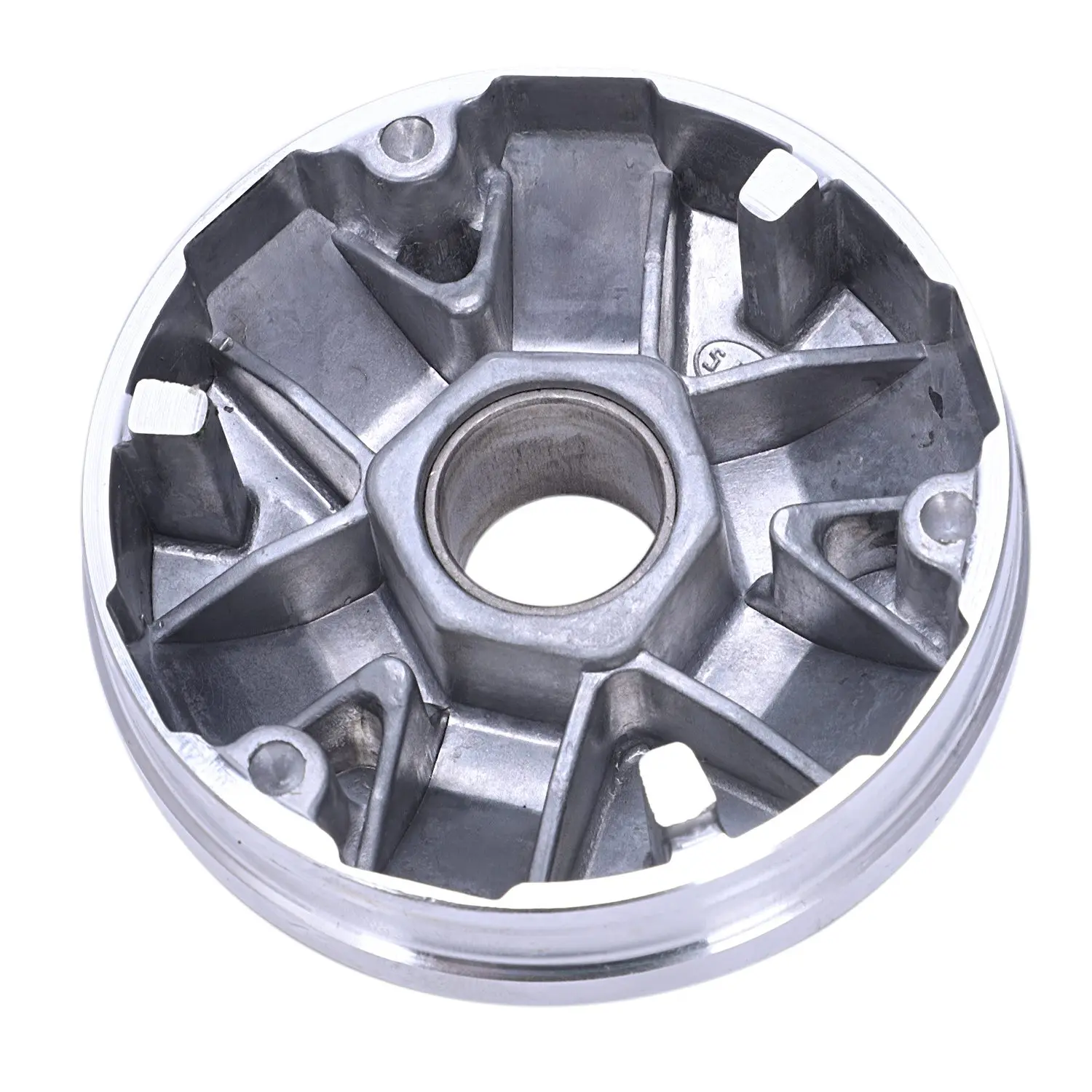 Вариатор 139qmb. Передний вариатор на скутер. Передний вариатор 139qmb. Передний вариатор на скутер. Вариатор скутер 150 алюминиевый.