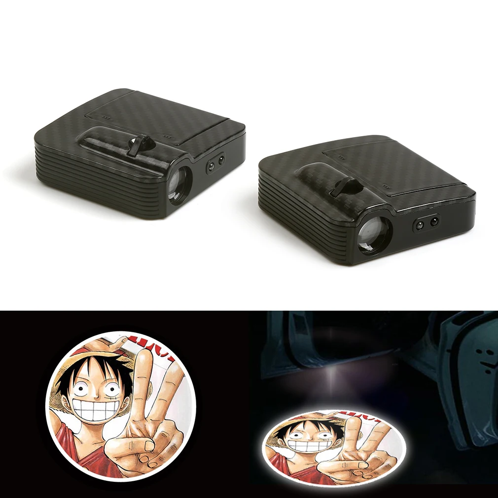 

Courtesy Anime Luffy Pirates Car Logo Door Ghost Shadow Laser Projector Light