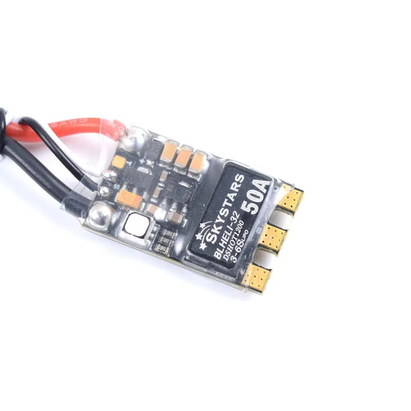 SKYSTARS бесщеточный ESC 35/50A Blheli_32 bit 2-5S Dshot1200 встроенный RGB светодиодный для FPV Racing Drone DIY