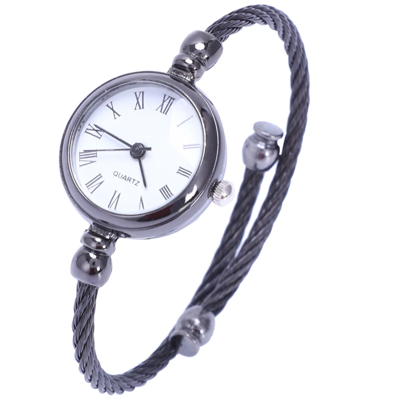 

Ulzzang Women'S Fashion Diamond Bracelet Watches Stylish Quartz Watch Women Woman Clock