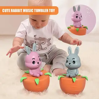 

Baby Tumbler Teether Music Children's Early Education Toys Suitbable More Than Three Months Baby