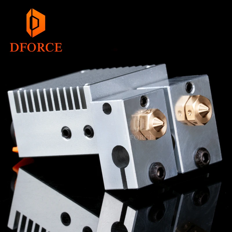 DFORCE многоэкструзионная двойная экструзия охлаждающая Chimera + 2 в OUT для 3D принтера
