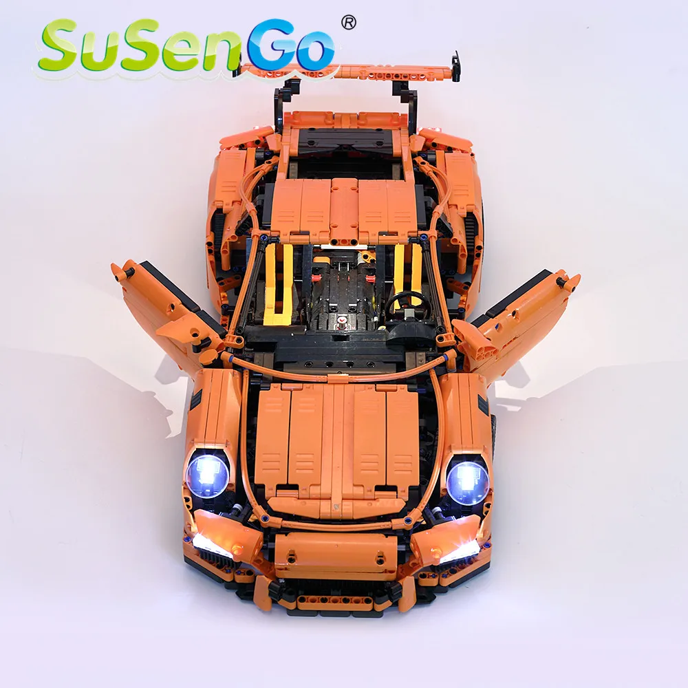 

SuSenGo LED Light Kit For Technic 911 GT3 RS LED Light Set Compatible With Model Porsche 42056 and 20001 (NOT Include The Model)