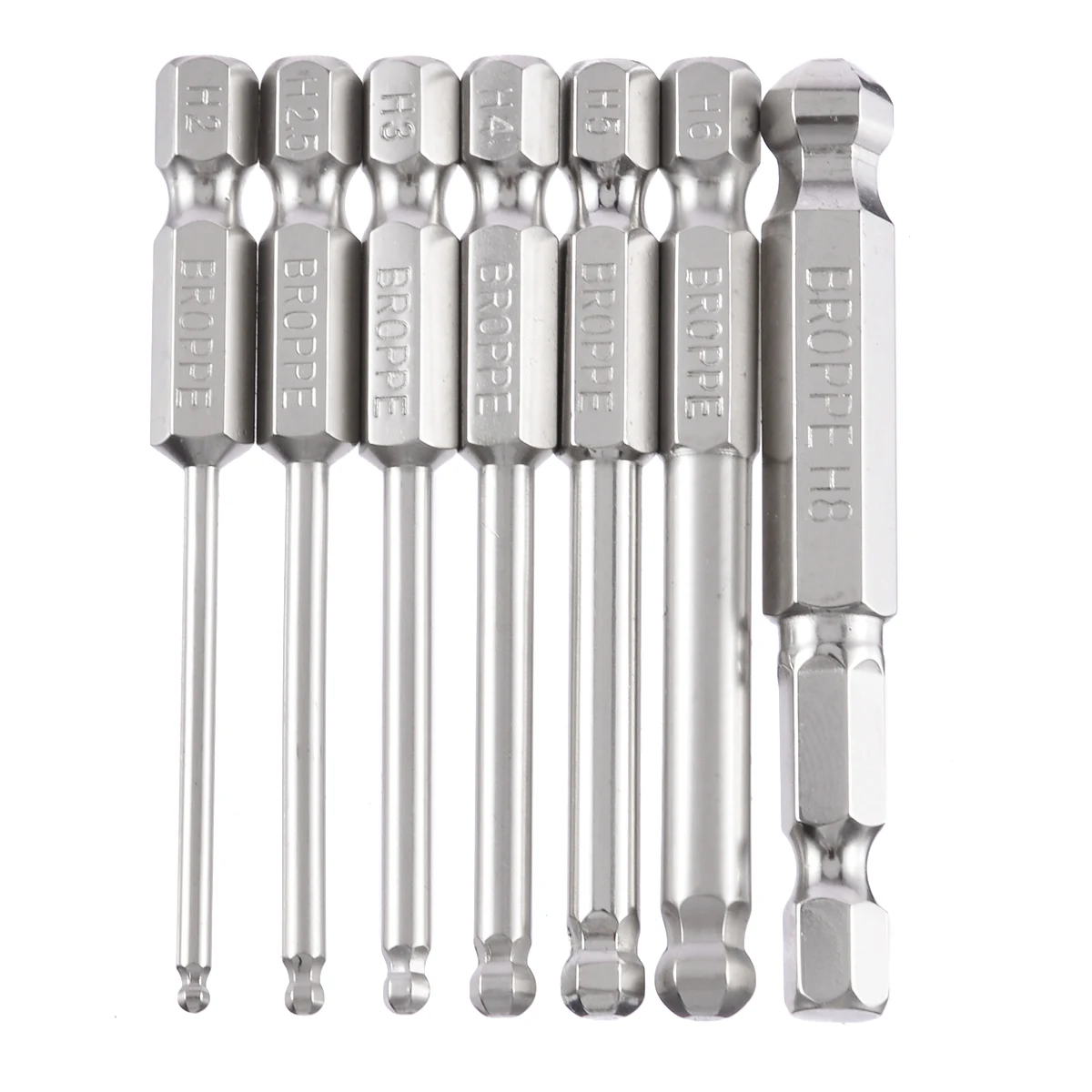 Buy 7pcs/set 65mm Screwdriver Bits Set Ball Head