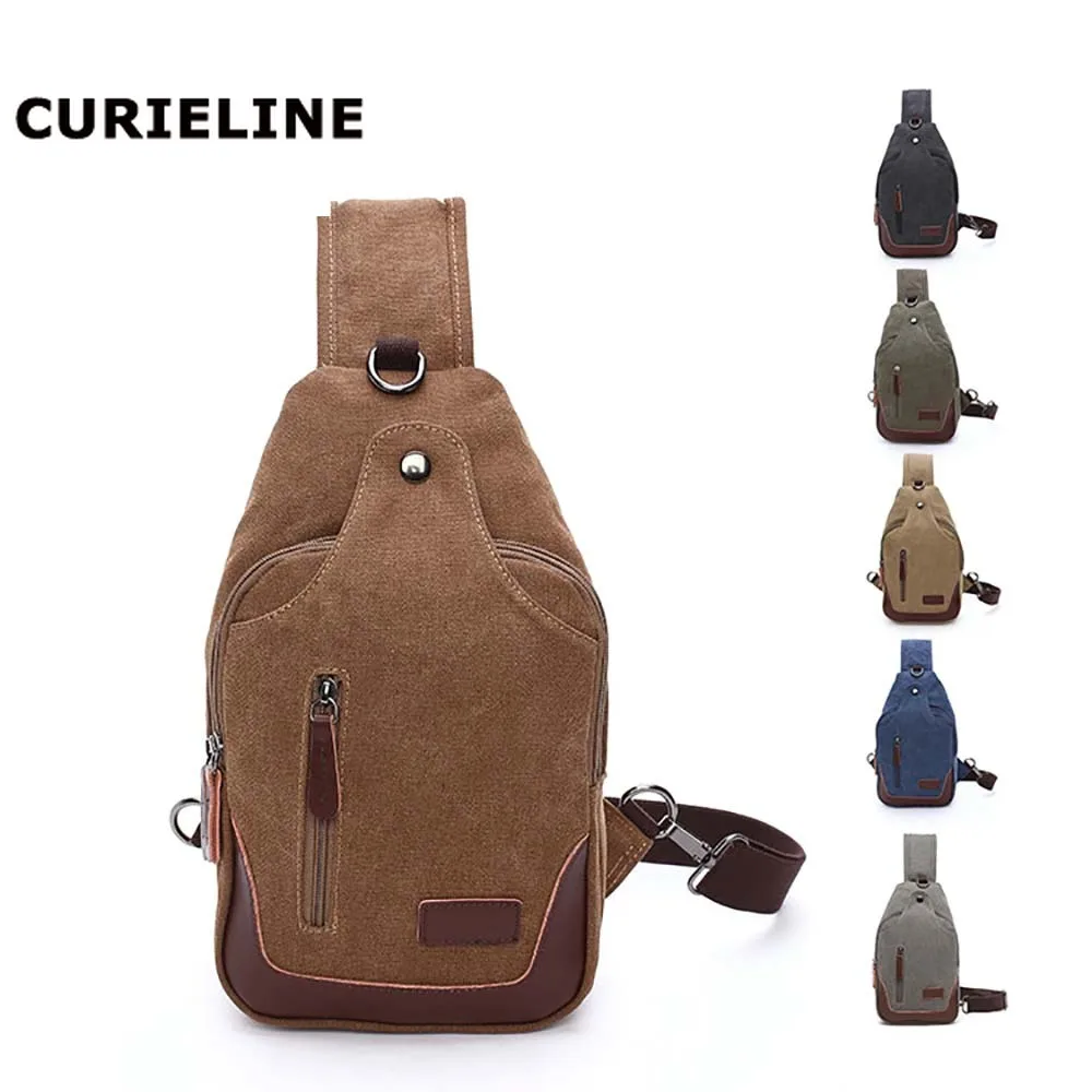 latest canvas sling bag fashion canvas shoulder bag leisure shoulder