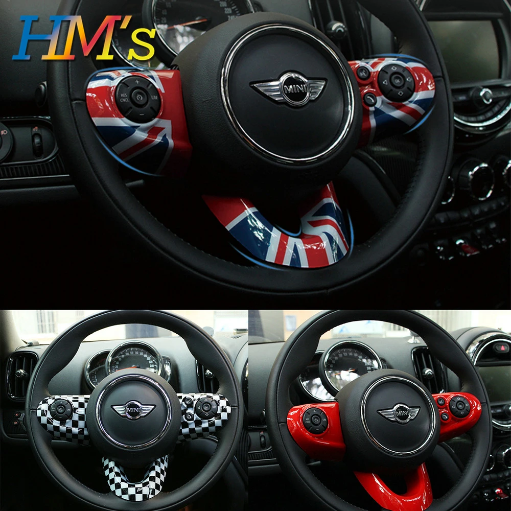 Для MINI Cooper Countryman F60 Clubman F54 автомобильные наклейки на руль для MINI Cooper F56 F55 F57 аксессуары для укладки