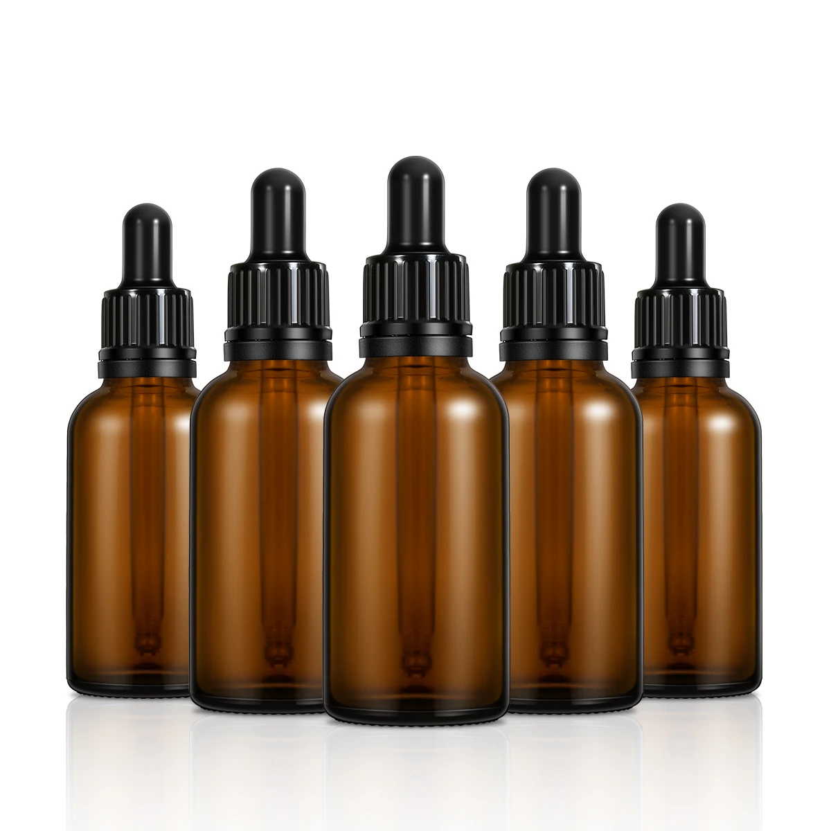 

12PCS Amber Bottles Empty Refillable 30ml with Dropper and Cap Accessories Carrier Tool for DIY Storaging Perfume Essential Oil