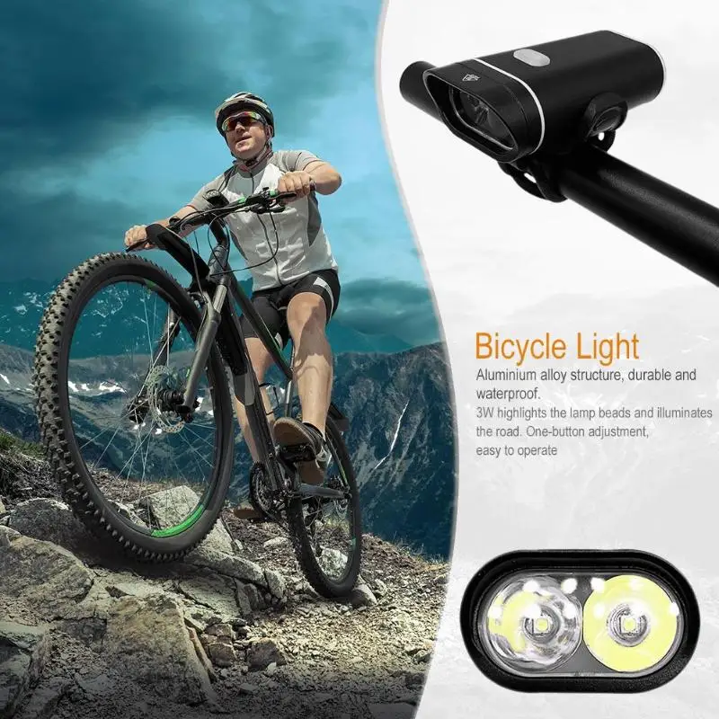 Clearance Bicycle Front Light USB Led Bike Waterproof Aluminium Front Bicycle Led Light Cycling Smart Induction Flashlight Bike Lamp 0