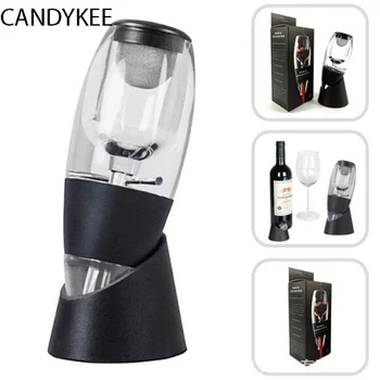 

Perfect Christmas Gift Bar Tools Magic Wine Decanter Set Essential Equipment Red Wine Aerator Filter Set