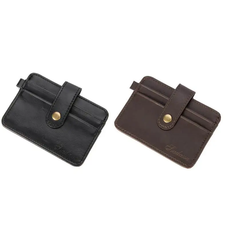 Портативный Твердые держатель для карт клатч для мужчин кожаные короткие портмоне дизайнерский бренд кошелек сумки bolsa maleta