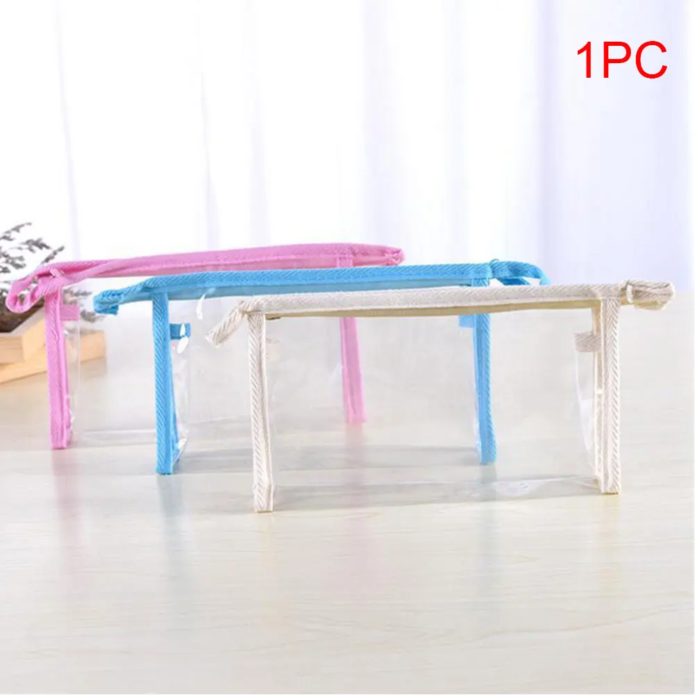 

New Bathroom Zipper Transparent Multifunctional Cosmetic Bag Waterproof Makeup Organizer Travel Toiletry #1114