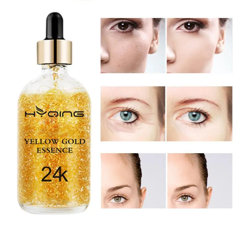 

30ML 24K Gold Essence Collagen Skin Face Moisturizing Hyaluronic Acid Anti-Aging Mask Natural Extract Essence