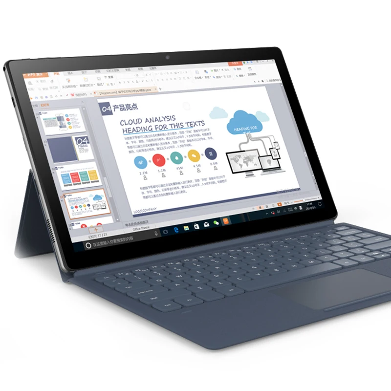 ALLDOCUBE KNote Go 2 в 1 планшеты 11 6 ''Windows 10 Intel Apollo Lake N3350 Четырехъядерный 4 ГБ ОЗУ 128 Гб 5
