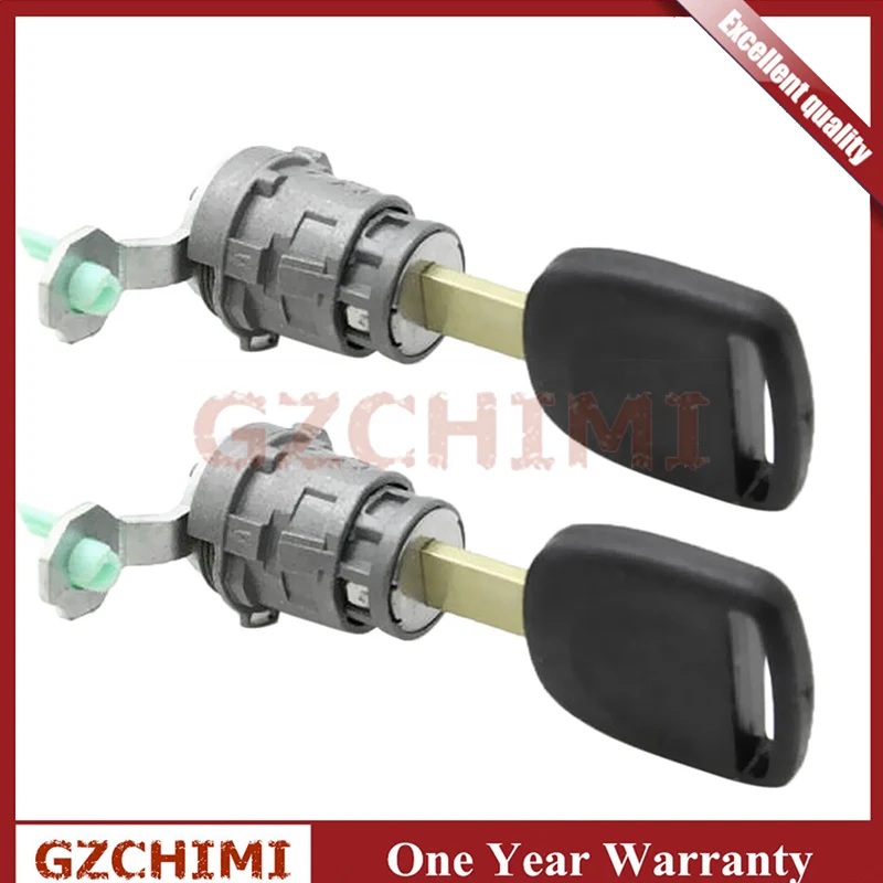 

72185-S9A-013 Front Left Front Right Driver side door lock cylinder with Key Replace For Honda CR-V CRV 02-06/Element 03-11