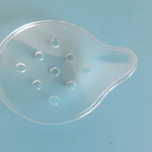 100 шт. 9 отверстий медицинский послеоперационный глаз патч крышка из прозрачного пластика глаз офтальмология анти-столкновения защита глаз