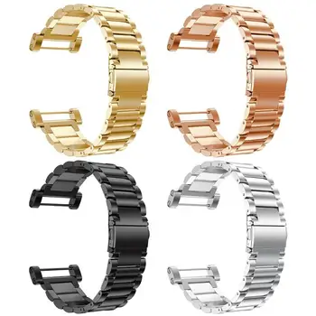 

ALLOYSEED Stainless Steel Adjustable Watch Band Strap Bracelet Wristband For Suunto Core Smart Watch Replacement Metal Watchband