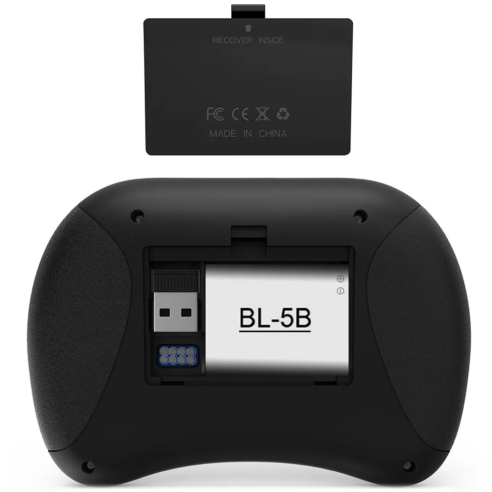 Rii X8 Plus 2 4 ГГц беспроводная мышь с клавиатурой тачпадом мини клавиатура teclado bluetooth