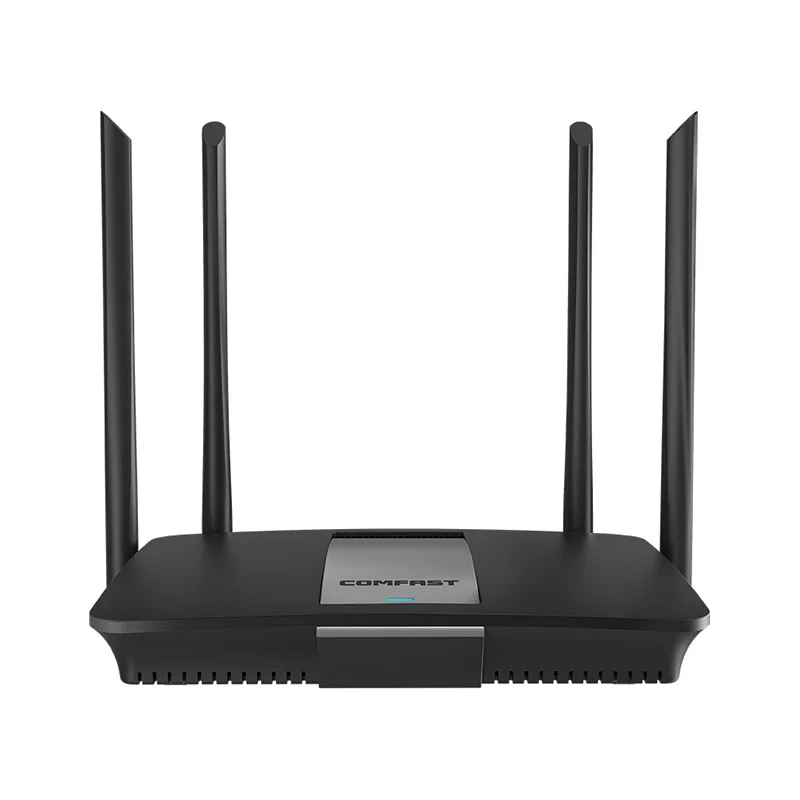 Comfast Cf-Wr618Ac 1200 Мбит/с Беспроводной Wi-Fi роутера Dual Band 2,4G/5G 1 Wan + 4 Lan гигабитный порт 802.11Ac 4x внешнюю антенну маршрут