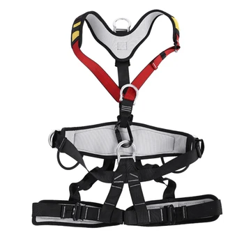 

Aerial Work Climbing Harness Safety Belt Adjustable Rescue Equipment
