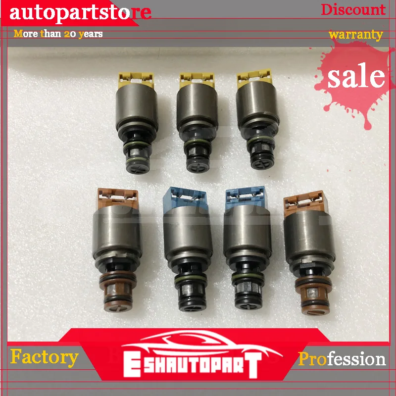 Восстановленный ZF6HP21 ZF6HP28 комплект соленоида 2002 + для BMW AUDI 1068298046 автоматическая
