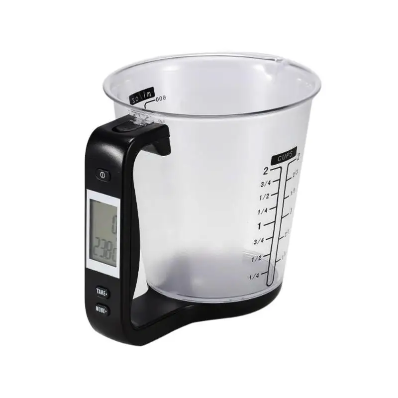 

Digital Measuring Cup Kitchen Scales Digital Electronic Measuring Jug Scale with LCD Display Temperature Measurement Cups
