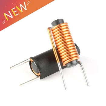 

10PCS D0.8 14.5 ring Magnet inductor 4*15mm wire 3.3UH R rod Inductance