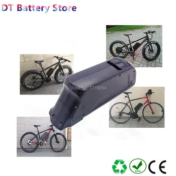 

Free shipping lithium ion 52v 14Ah 30A dolphin atlas down tube e-bike battery pack with USB and charger