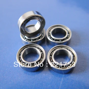 

50 PCS Open Type MR128 Bearings 8x12x2.5 mm Miniature Ball Bearings