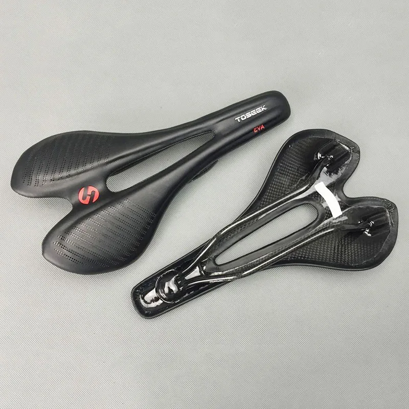 

New Comfy Leather EVA Road Racing MTB Bike Bicycle Hollow Seat Saddle