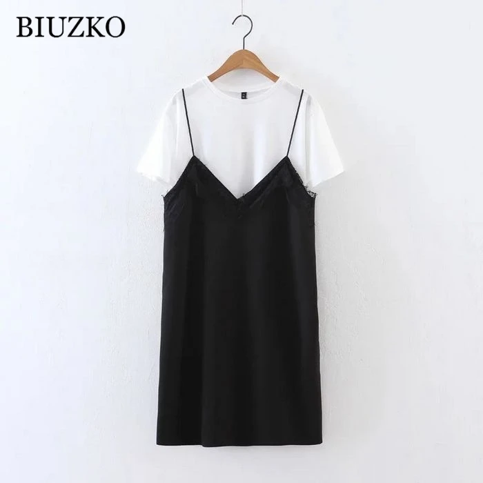

Casual Solid Short Sleeve Woman Dress 2018 Spring Summer Straight O Neck Women Dresses Knee-Length Loose Women Clothes 2018