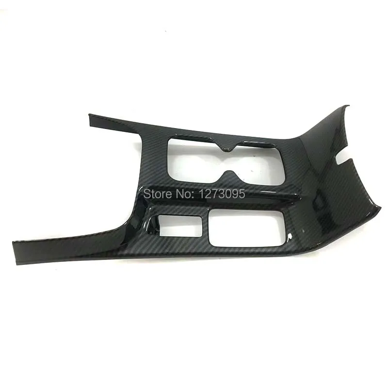 

For Kia Sportage R 2018 ABS Front Center Console Water Cup Holder Cover Surround Frame Protector Trim Sticker Car Accessories