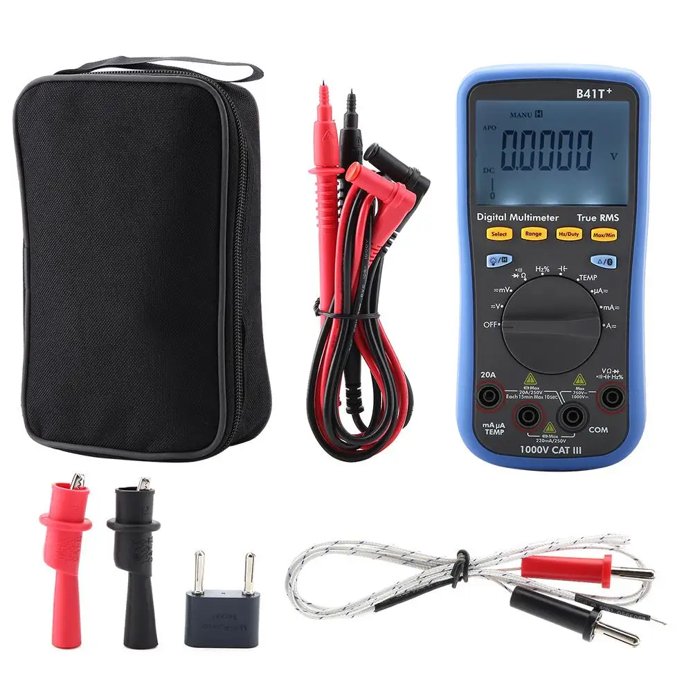 

Owon B41T 3 in 1 Digital Bluetooth Data Recorder Multimeter Thermometer Multifunctional Device Durable