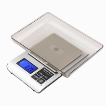 3kg/1g précis numérique Balance de cuisine électronique en acier inoxydable alimentaire cuisson Balance cuisine pièces chaudes