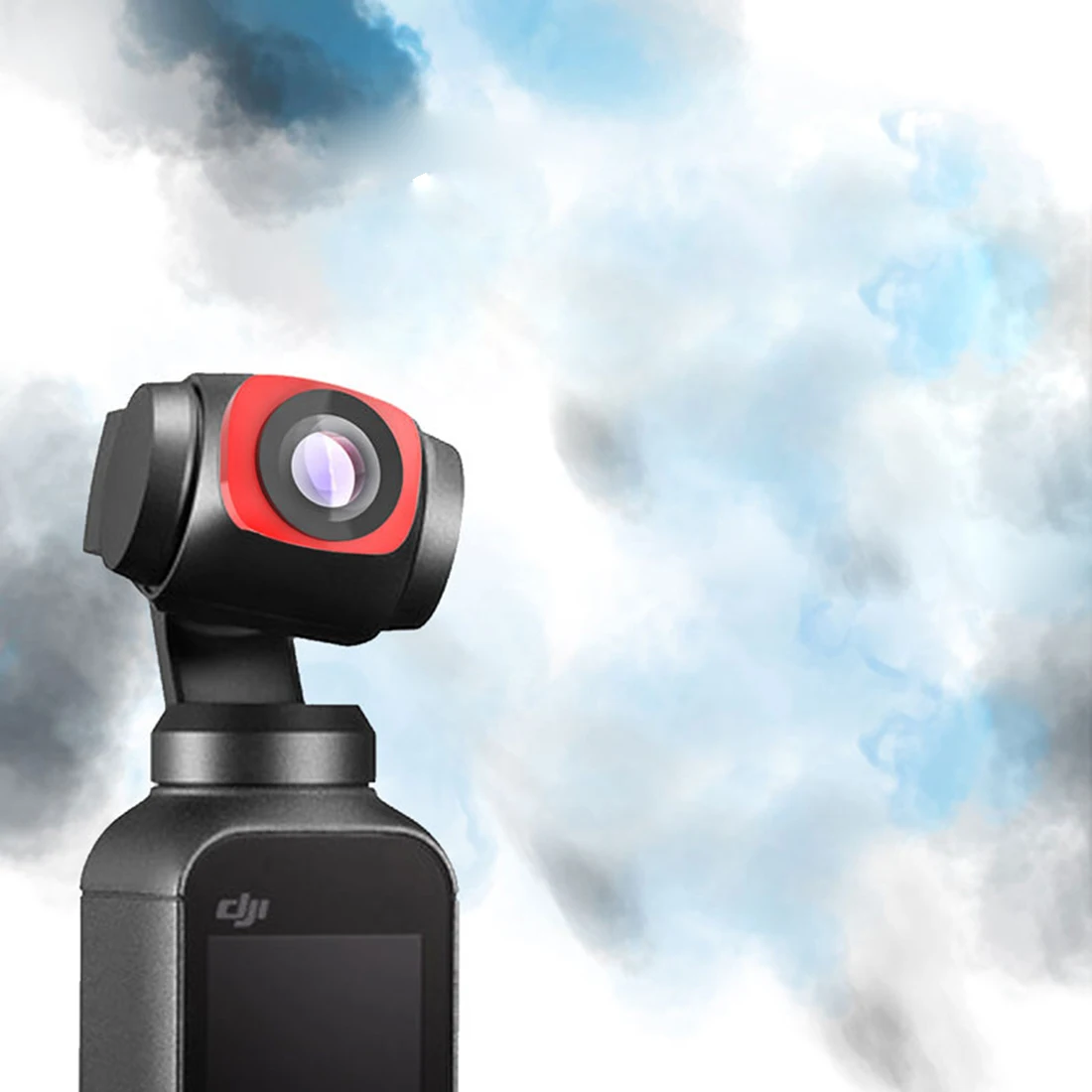 Сверхширокоугольный фильтр для объектива HOBBYINRC DJI OSMO Pocket увеличивающий
