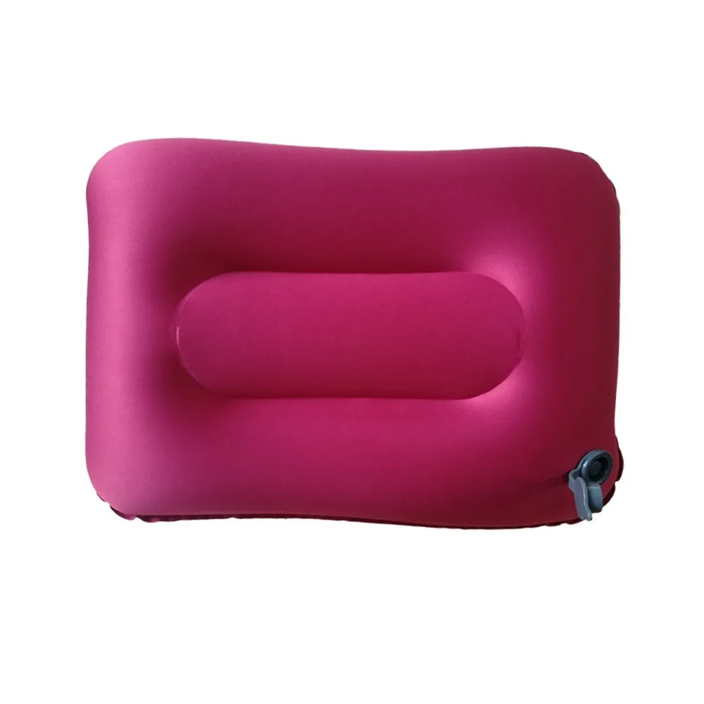 

2019Travel Inflation Pillow Portable Blowing Atmosphere Sleeping Pillow Noon Break Pillow Automobile Cushion Waist Pillow