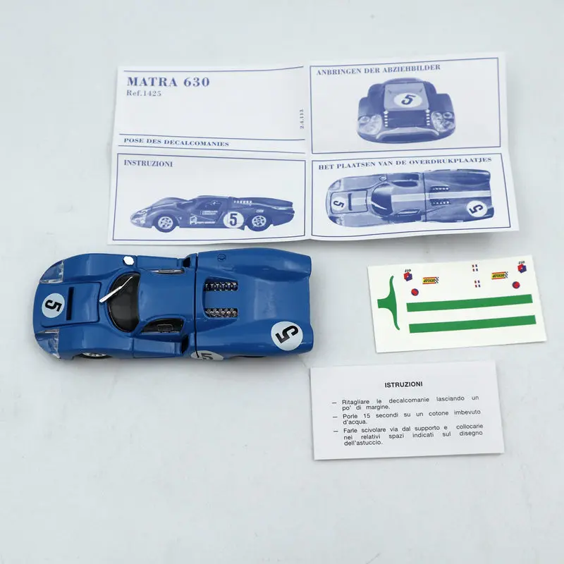 1:43 игрушки Atlas Dinky 1425E Blue MATRA 630 сплав #5 литые модели игрушечных автомобилей