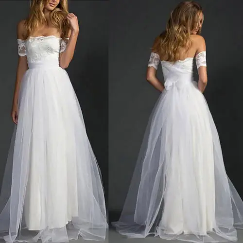 white formal sundress