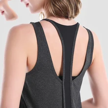 Willarde Спортивный жилет Для женщин Сексуальная спинки рубашки для йоги без рукавов быстросохнущая свободные для фитнеса для бега для тренировок спортивная сумка