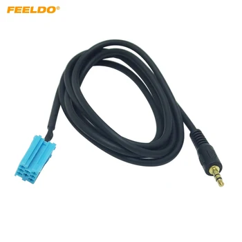 

FEELDO 6Pcs Car Stereo Female 3.5mm Audio Aux Input Cable Adaptet For VW Golf Passat B5 Bora Polo Blaupunkt #5742