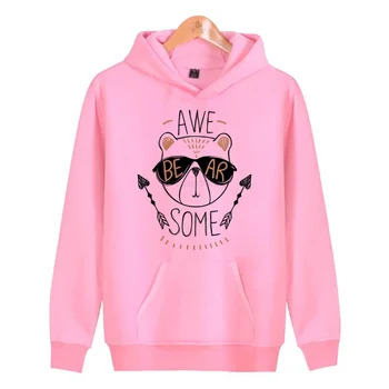

grizzly hoodies sweatshirts men/women hop male hip hoddies homme harajuku pullover streetwear J4032