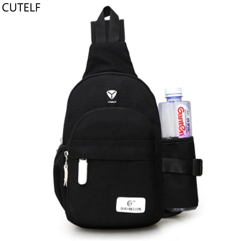 

Waterproof Nylon Men Woman Chest Pack Anti Theft Single Shoulder Crossbody Bags For Women Bag Big Capacity Travel Back Pack