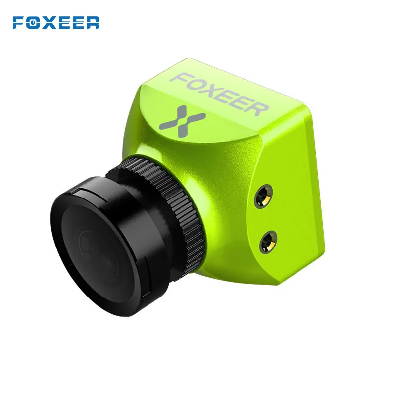 

Foxeer Predator V3 16:9/4:3 PAL/NTSC Switchable 1000TVL WDR OSD Mini FPV Camera Fluorescent Green