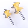 1Pc 8mm Shank Bullnose Router Bit Set C3 Carbide Tipped Woodworking cutter ► Photo 2/5