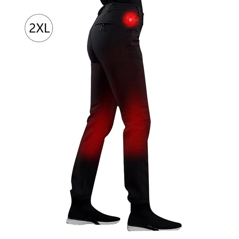 

Winter Outdoor Hiking Heating Pants Trousers Wear-resisting Elastic Trousers 3 Mode USB Charging Heated Pants Heating Clothing