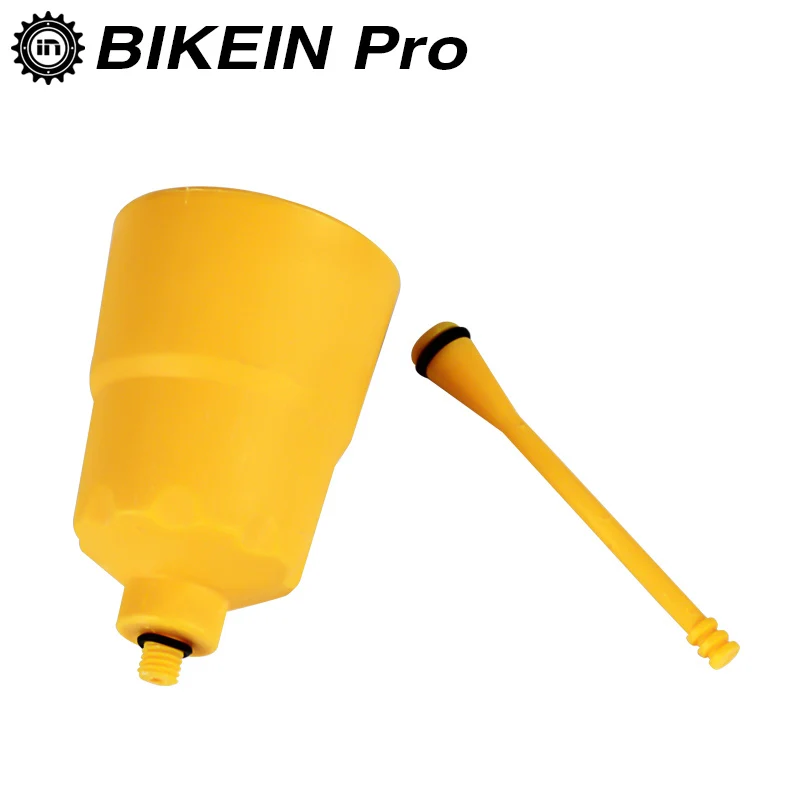 

BIKEIN Pro Bicycle oiling tool compact 1 Pcs Funnel (M5 thread) +1 PCS Funnel Plug Bicycle Repair Tool