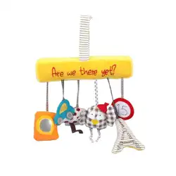 1 комплект детская погремушка игрушечное животное плюшевый колокольчик Детские коляски Висячие Игрушки для колыбели
